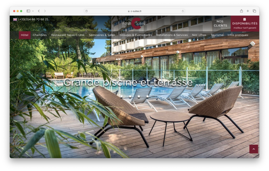 Site hôtel C Suites**** 3 - Altis Digital