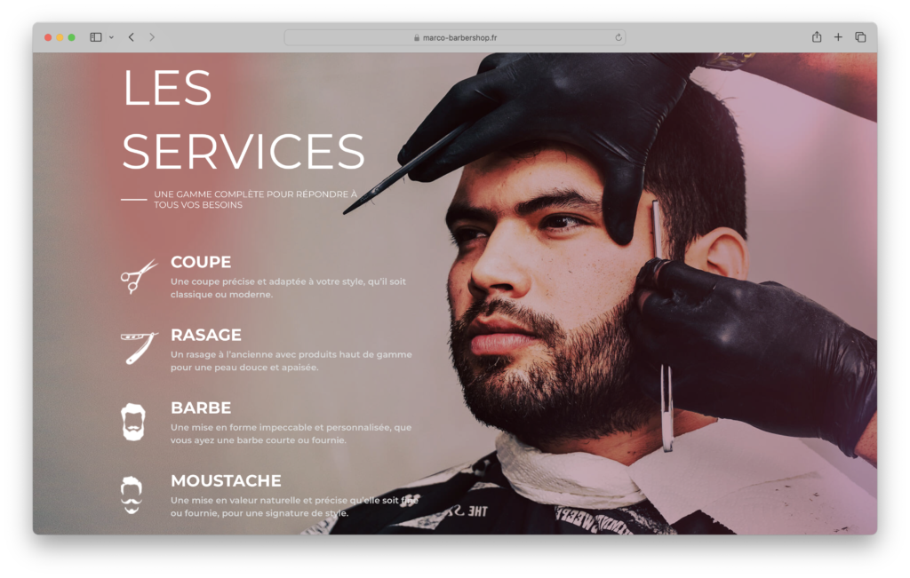 Site Marco BarberShop