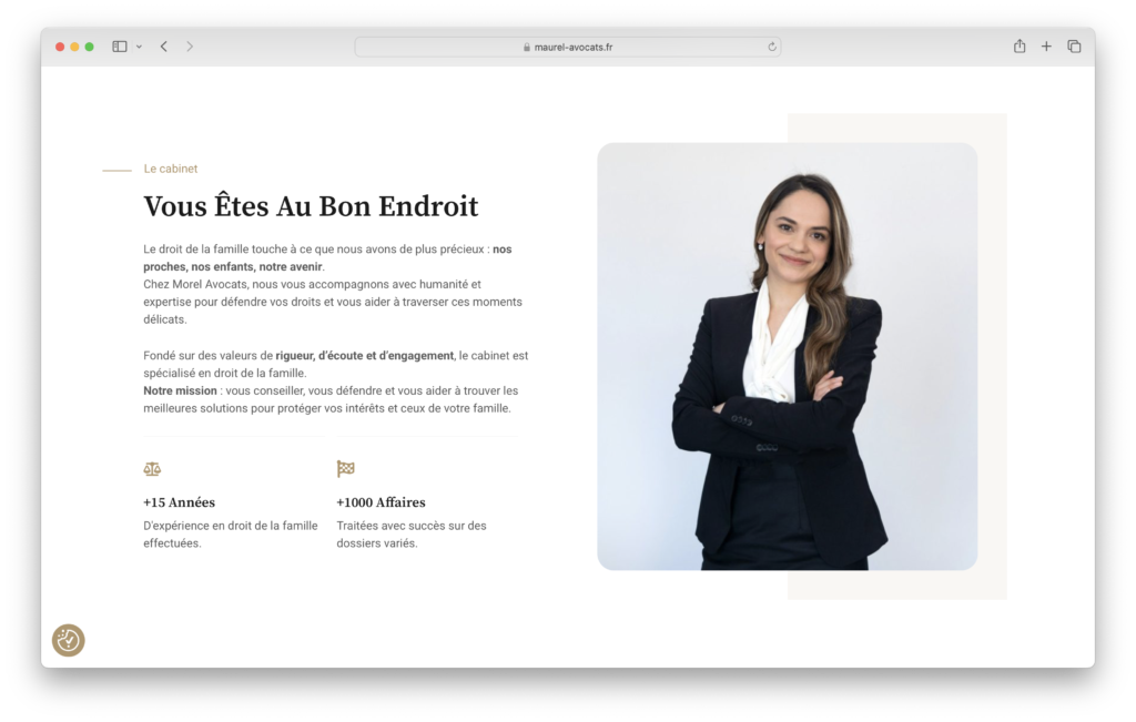 Site Maurel Avocats