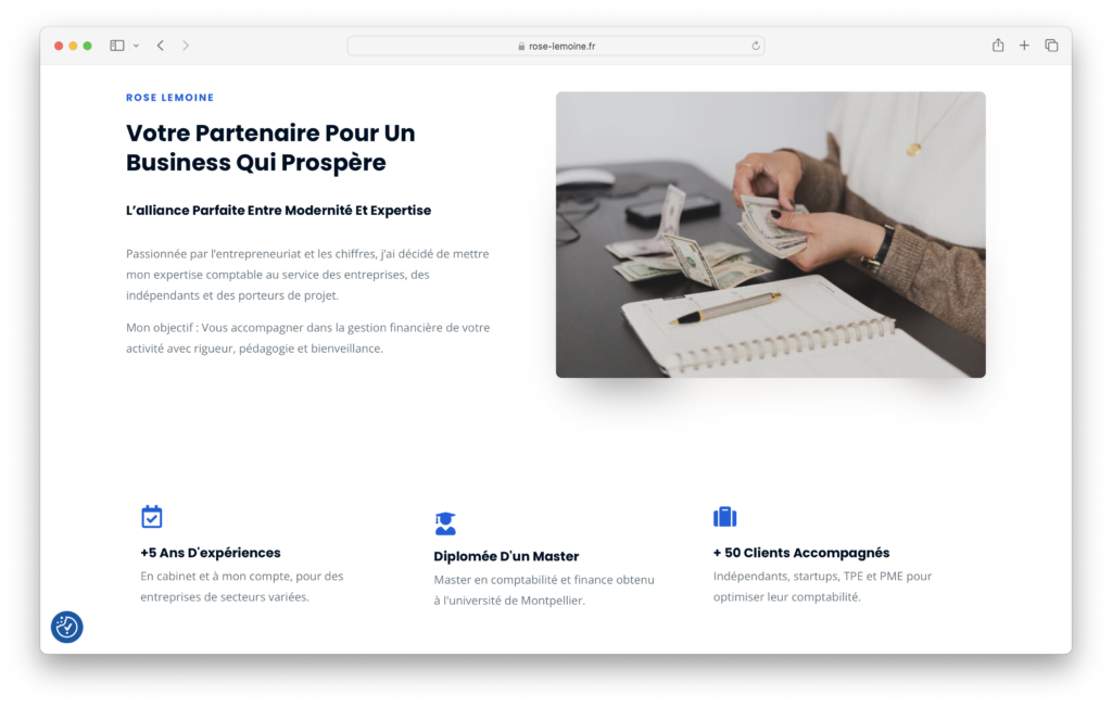 Site Rose Lemoine (comptable)