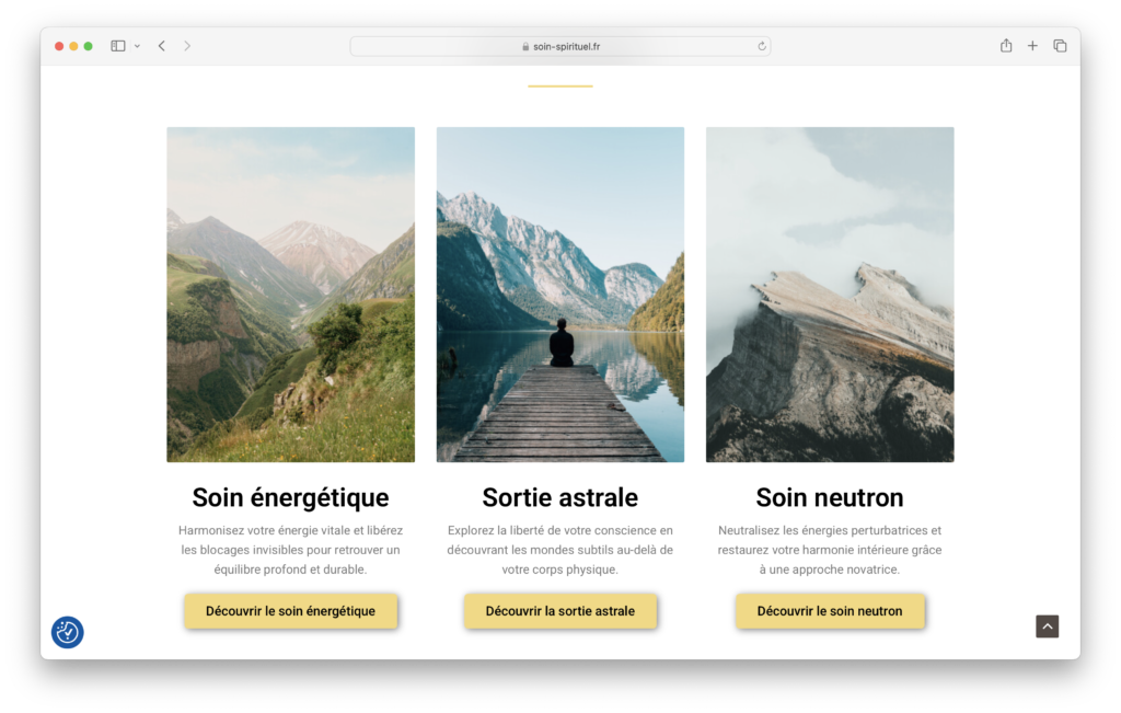 Site Soin Spirituel